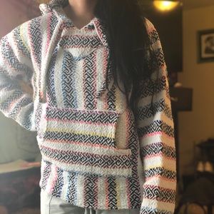 Comfy Oland poncho hoodie